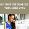 Easily Create Your Online Course Videos, Audios & PDFs – Dave Espino