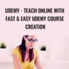 Udemy - Teach Online With Fast & Easy Udemy Course Creation – Dave Espino