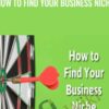 How to find your business niche - Alex Genadinik