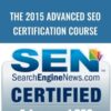 The 2015 Advanced SEO Certification Course SearchEngineNews » Courses[GB]
