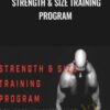 Strength & size training program - Christian Thibaudeau