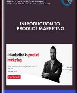 Introduction To Product Marketing - ConversionXL, Justin Topliff.