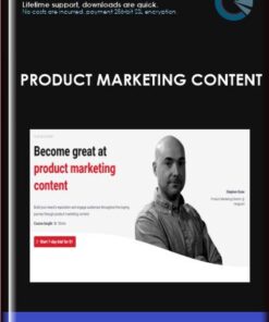 Product Marketing Content - ConversionXL, Stephen Kane