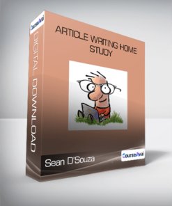 Article Writing Home Study from Sean D’Souza