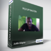 Justin Wayne - Pick Up Mastery