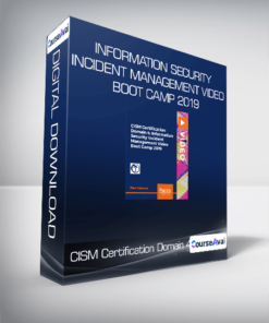 CISM Certification Domain 4- Information Security Incident Management Video Boot Camp 2019