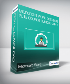 Microsoft Word 2019-2016-2013 Course Bundle- 3 In 1