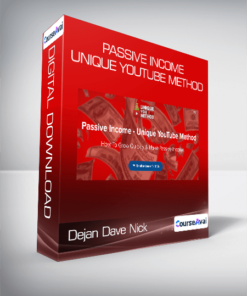 Dejan Dave Nick - Passive Income - Unique YouTube Method