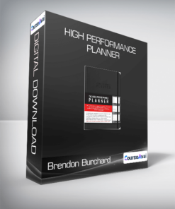 Brendon Burchard - High Performance Planner