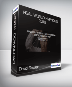 David Snyder - Real World Hypnosis 2016