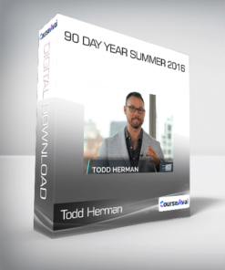 Todd Herman - 90 Day Year Summer 2016