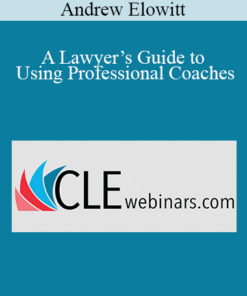 Andrew Elowitt - A Lawyer’s Guide to Using Professional Coaches