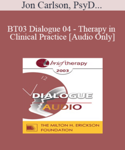 [Audio Only] BT03 Dialogue 04 - Therapy in Clinical Practice - Jon Carlson