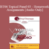 [Audio Only] BT06 Topical Panel 03 - Homework Assignments - Judith Beck