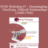 [Audio Only] BT08 Workshop 08 - Creative Breakthroughs in Therapy - Jeffrey Kottler
