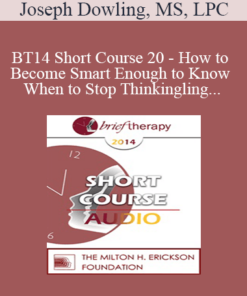 [Audio] BT14 Short Course 20 - How to Become Smart Enough to Know When to Stop Thinking: A Brief