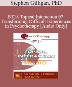 [Audio] BT18 Topical Interaction 07 - Transforming Difficult Experiences in Psychotherapy - Stephen Gilligan