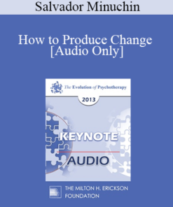 [Audio] EP13 Invited Keynote 03 - How to Produce Change - Salvador Minuchin