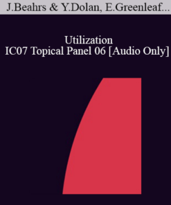 [Audio] IC07 Topical Panel 06 - Utilization - John Beahrs
