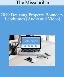 The Missouribar - 2019 Defusing Property Boundary Landmines