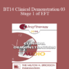 BT14 Clinical Demonstration 03 - Stage 1 of EFT: The Process of De-Escalation - Sue Johnson
