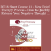 BT18 Short Course 11 - New Brief Therapy Process - How to Quickly Release Your Negative Thought Patterns and Limiting Beliefs with Dynamic Spin Release - Tim Hallbom