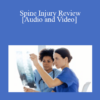 Audio and Video Dr. Jennifer J Pedley Spine Injury Review » Courses[GB]