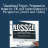 Audio and Video Shelley Davidson Mary Kay Fowler Vocational Expert Preparation from the VE and Representatives Perspective » Courses[GB]