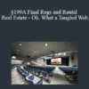 Bradley Burnett §199A Final Regs and Rental Real Estate Oh What a Tangled Web » Courses[GB]