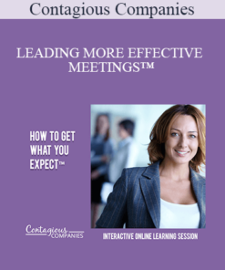 Contagious Companies - LEADING MORE EFFECTIVE MEETINGS™