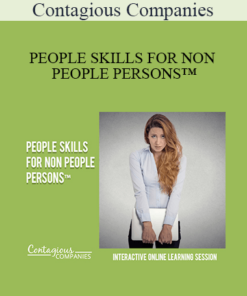 Contagious Companies - PEOPLE SKILLS FOR NON PEOPLE PERSONS™
