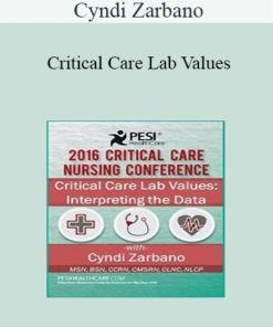 Cyndi Zarbano - Critical Care Lab Values: Interpreting the Data