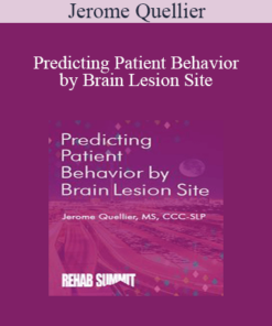 Jerome Quellier - Predicting Patient Behavior by Brain Lesion Site