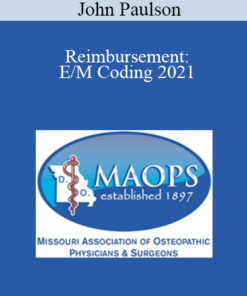 John Paulson - Reimbursement: E/M Coding 2021