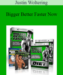 Justin Woltering - Bigger Better Faster Now