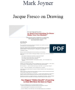 Mark Joyner - Jacque Fresco on Drawing