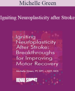 Michelle Green - Igniting Neuroplasticity after Stroke: Breakthroughs for Improving Motor Recovery