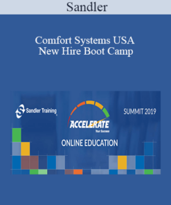 Sandler - Comfort Systems USA New Hire Boot Camp