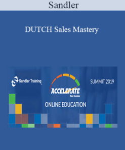 Sandler - DUTCH Sales Mastery
