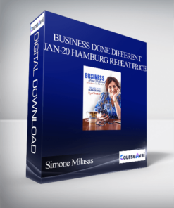 Simone Milasas - Business Done Different Jan-20 Hamburg Repeat Price