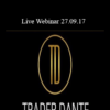 Trader Dante – Live Webinar 27.09.17 » Courses[GB]