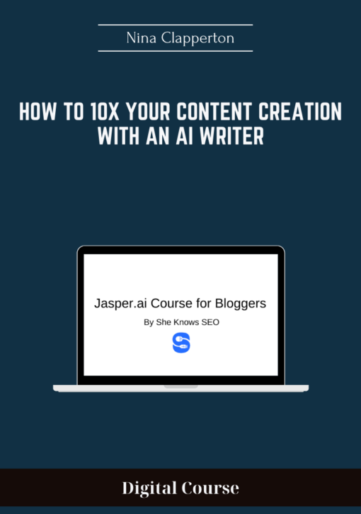 How to 10x Your Content Creation With an AI Writer - Nina Clapperton