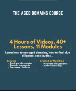 The Aged Domains Course  -  Mushfiq S