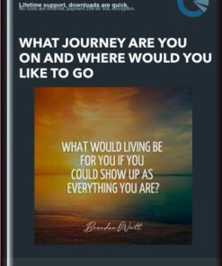 What Journey Are You On and Where Would You Like to Go  -  Brendon Watt