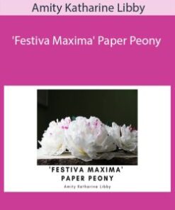 Amity Katharine Libby – ‘Festiva Maxima’ Paper Peony