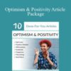 Berkeley Well Being Institute Optimism Positivity Article Package 250x343 1 » Courses[GB]