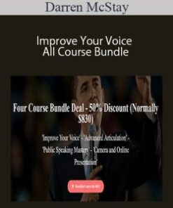 Darren McStay – Improve Your Voice All Course Bundle