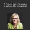 Jill Konrath 7 Critical Sales Strategies to get into Big Companies 250x343 1 » Courses[GB]