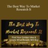 Joshua Lisec The Best Way To Market Research It 250x343 1 » Courses[GB]