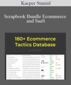 Kacper Staniul – Scrapbook Bundle Ecommerce and SaaS